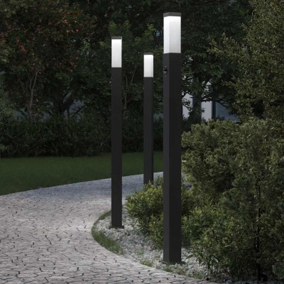 Column lights with sensor,...
