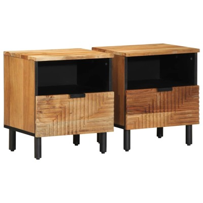 Bedside cabinets, 2 pcs.,...