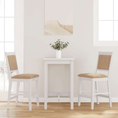 Bar stools with cushions, 2...