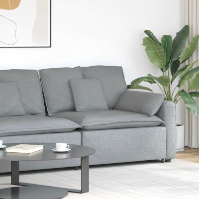 Modular sofa with armrests...