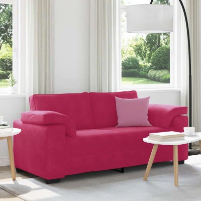 Double sofa, wine red,...