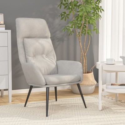 Lounge chair, light gray...