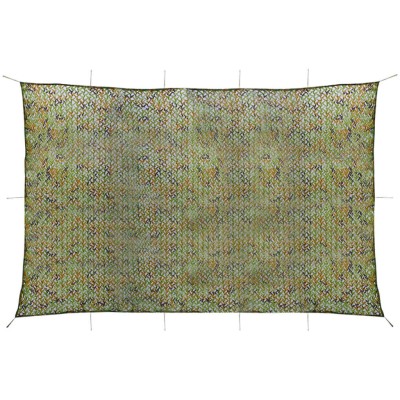 Camouflage net with storage...