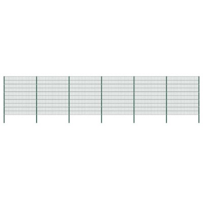 Fence panel with posts,...