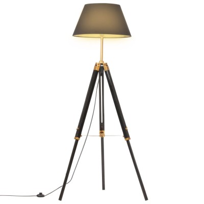 Tripod lamp, black and...