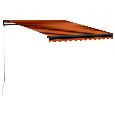 Manual retractable awning,...