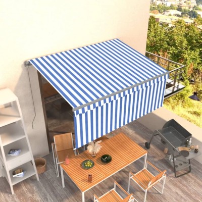 Manual retractable awning,...