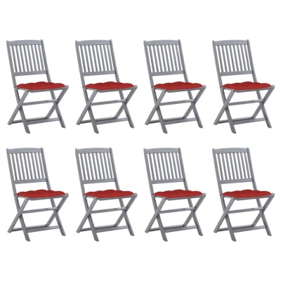 Folding outdoor chairs with...