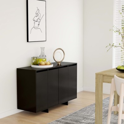 Side cabinet, black,...