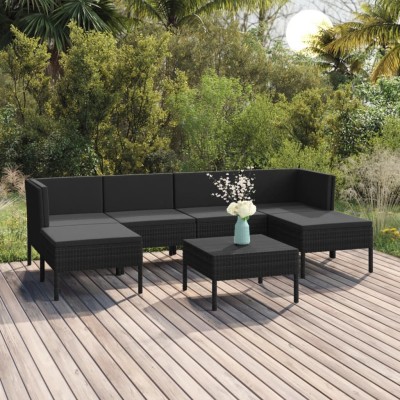 Garden set with cushions, 7...