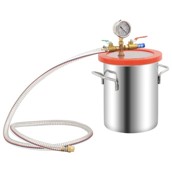 Vacuum chamber, stainless steel, 5.5l