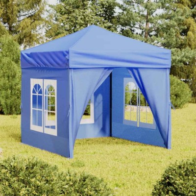 Wooden tent with side...