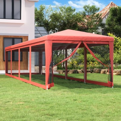 Event tent with 10 mesh...