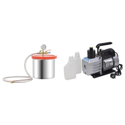 Vacuum chamber with 2-stage...