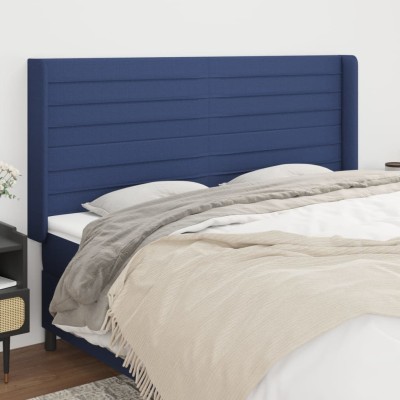 Headboard with ears, blue,...
