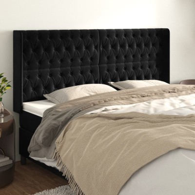 Headboard with ears, black,...