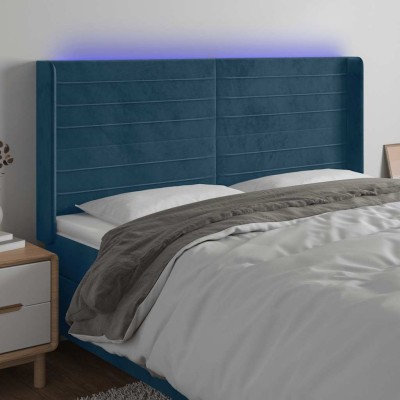Headboard with LED, dark...