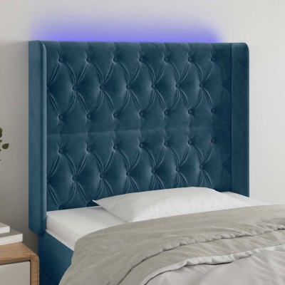 Headboard with LED, dark...