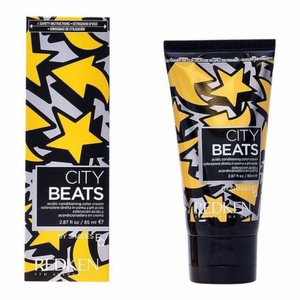 Daļēji Pastāvīga Krāsviela City Beats Redken City Beats Yellow Cab 85 ml