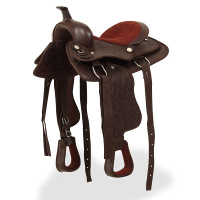 Saddle, head and chest...