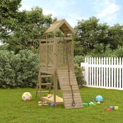 Playhouse with climbing...