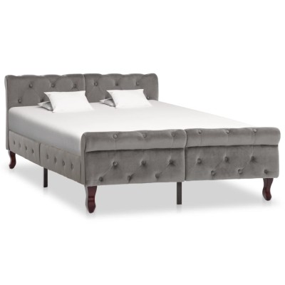 Bed frame, gray, 120x200cm,...