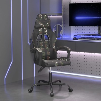 Gaming chair, black and...