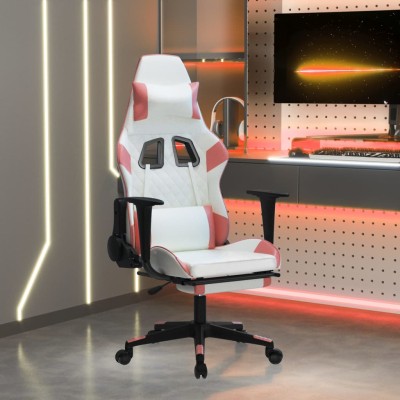 Gaming chair with footrest,...