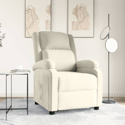 Reclining chair, cream...