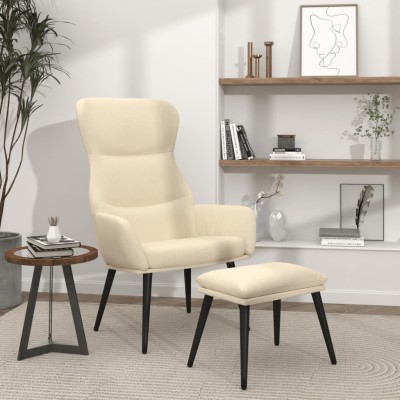 Lounge chair with stool,...