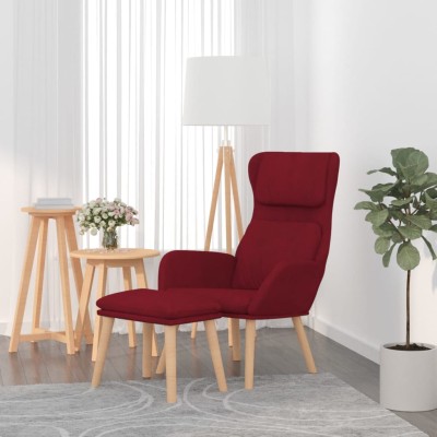 Lounge chair with stool,...
