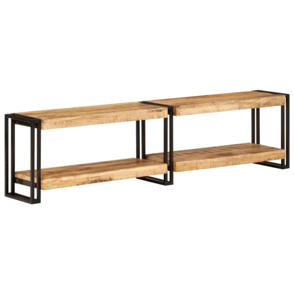 TV cabinet, 160x30x40cm, solid mango wood
