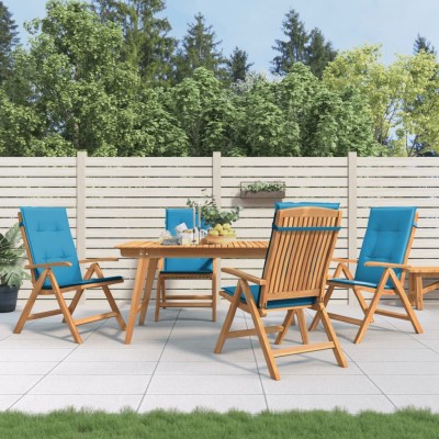 Reclining garden chairs...