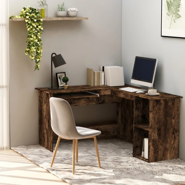 Corner desk, oak, 120x140x75cm, wood