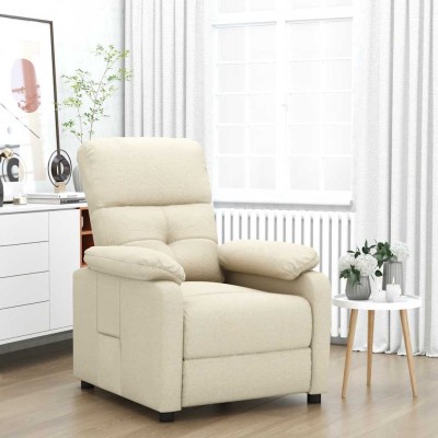 Reclining chair, cream...