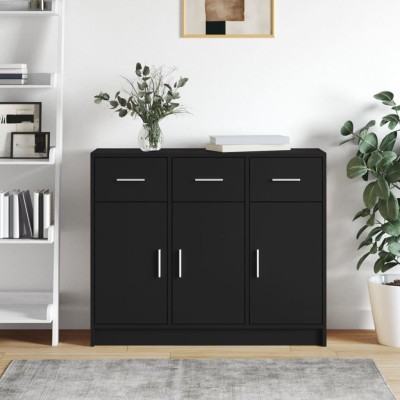 Side cabinet, black,...
