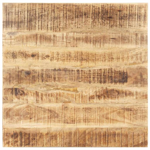 Tabletop, 80x80cm, solid mango wood, 15-16mm