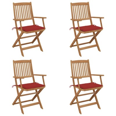 Folding garden chairs with...