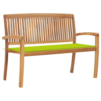 Assembled garden bench with...