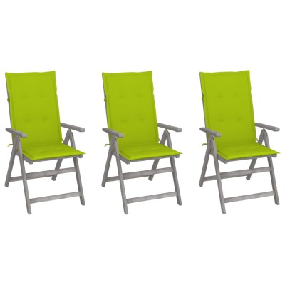 Reclining garden chairs...