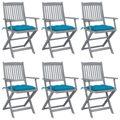 Folding outdoor chairs with...