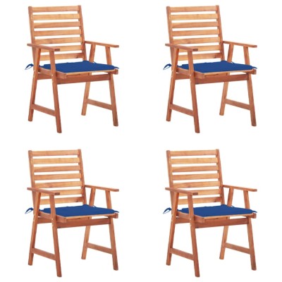 Outdoor dining chairs with...