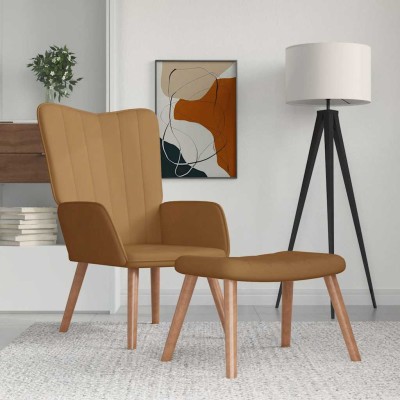 Lounge chair with footrest,...