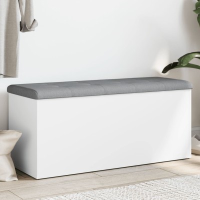 Bench for storage, white,...
