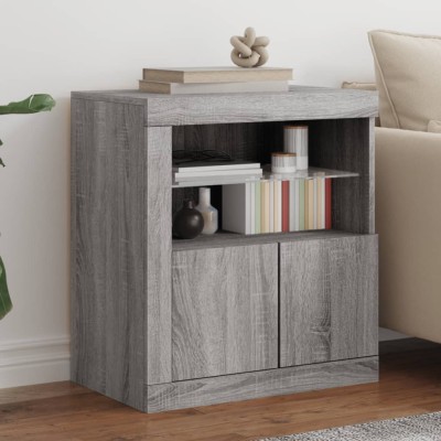 Side cabinet with LED...