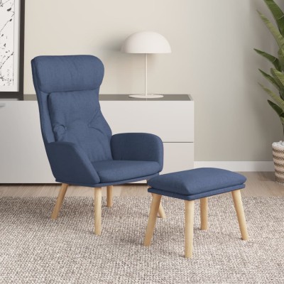 Lounge chair with footrest,...