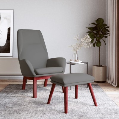 Lounge chair with footrest,...