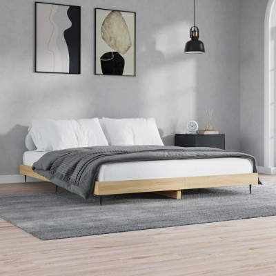 Bed frame without mattress,...