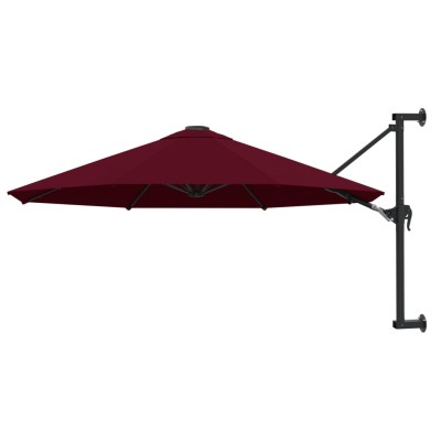 Wall-mounted umbrella with...