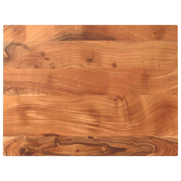Table top, 90x70x2.5cm, solid acacia, rectangular